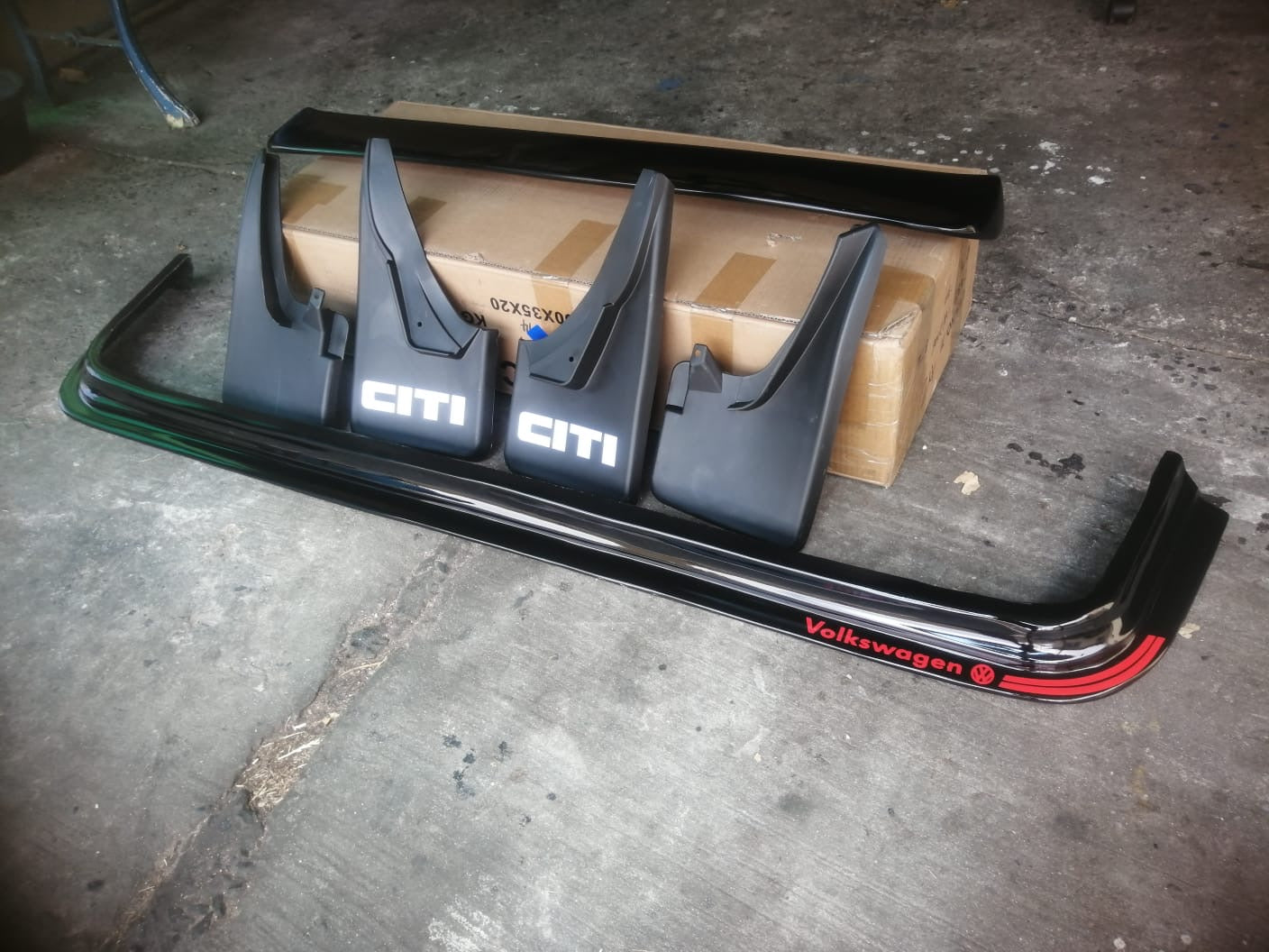 CitiGolf R-Line Styling Combo for models 1983–2009 featuring exterior enhancements on a classic CitiGolf vehicle
