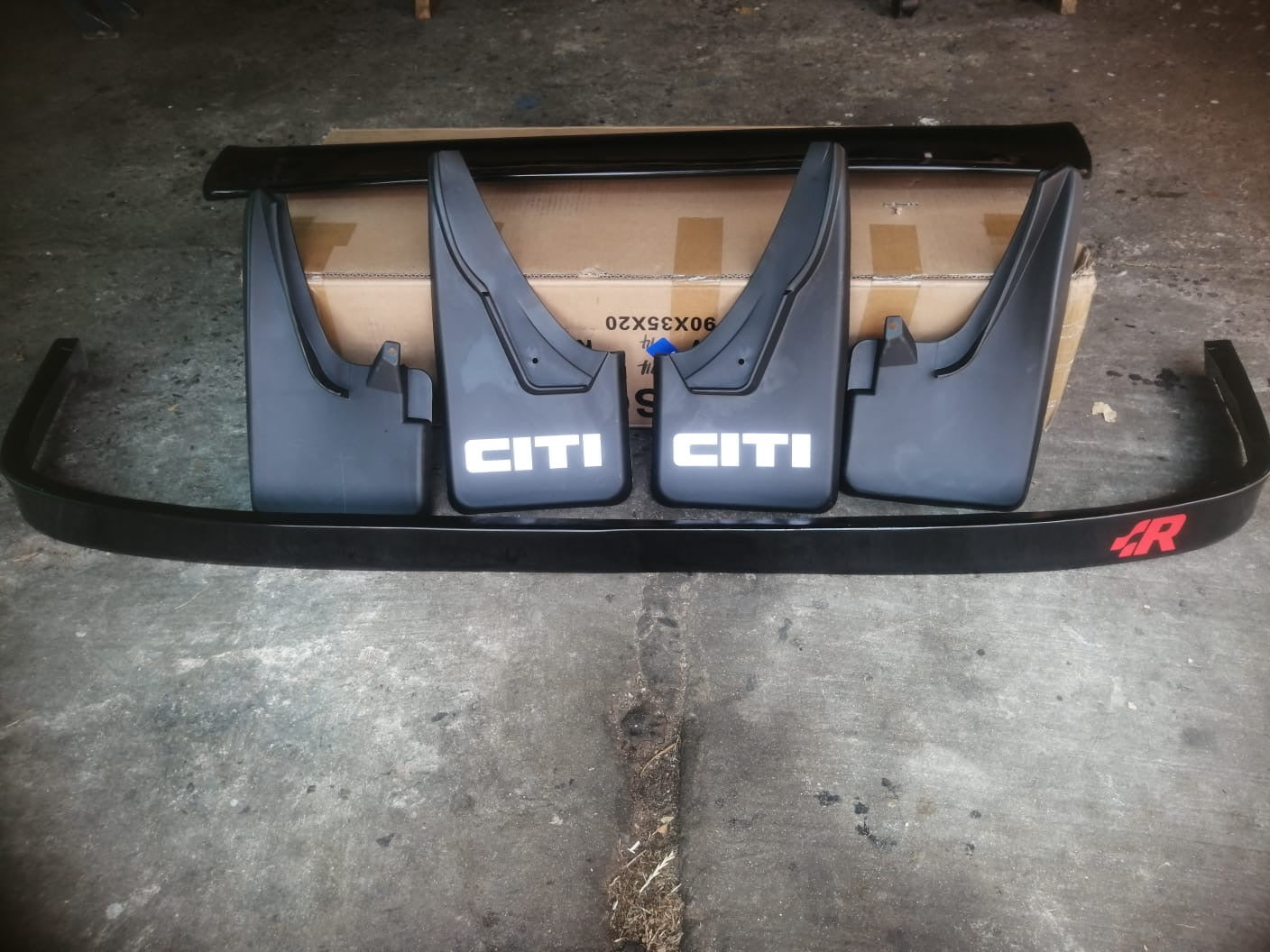 CitiGolf R-Line Styling Combo for 1983-2009, featuring exterior body enhancements and sporty design elements on a CitiGolf vehicle.