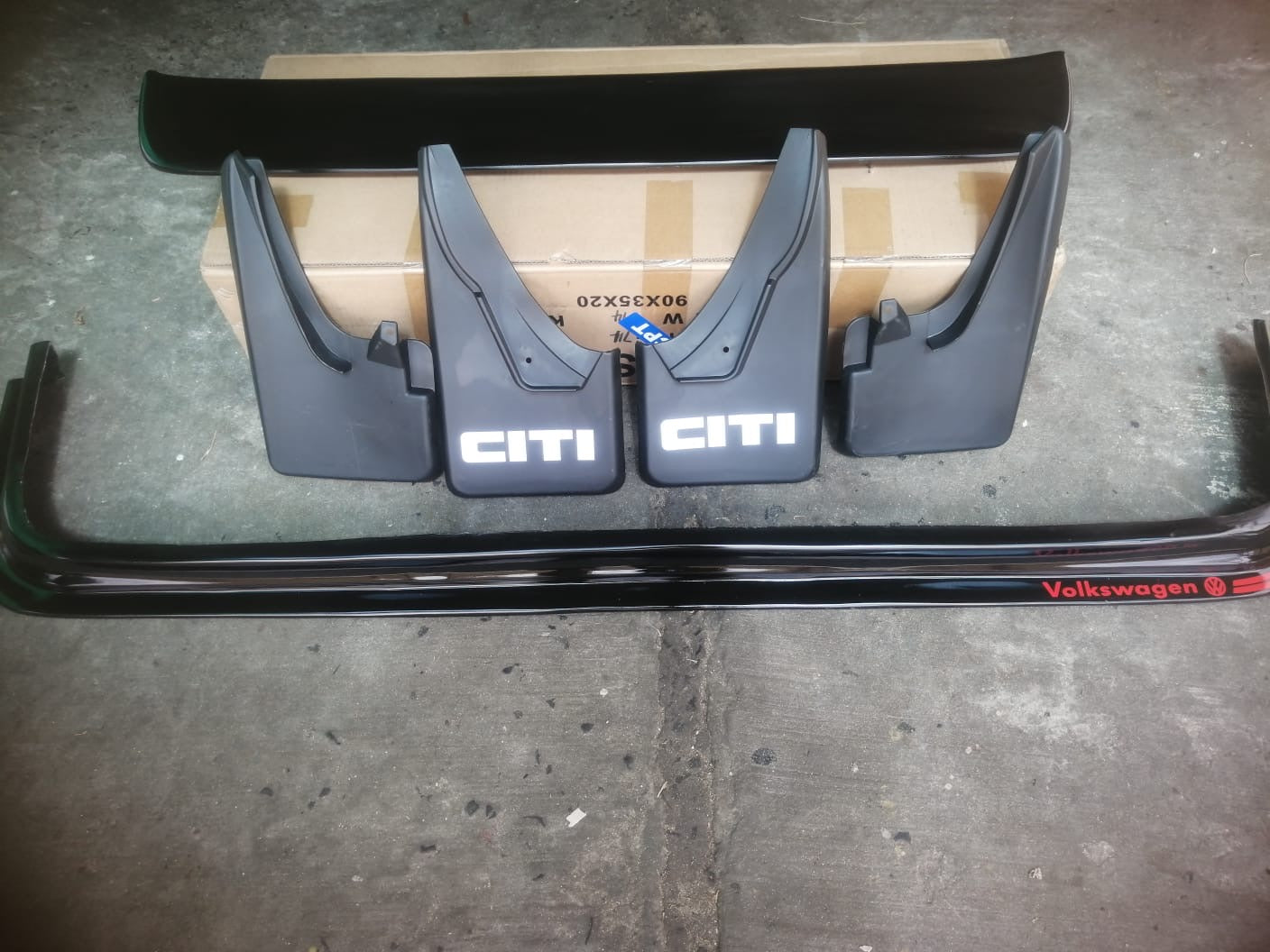 CitiGolf R-Line Styling Combo for 1983–2009, featuring sleek exterior upgrades on a classic CitiGolf vehicle.